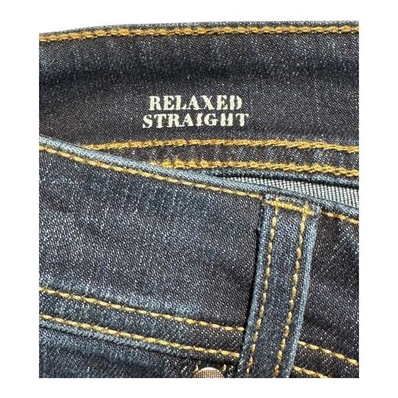 NEW Liverpool Men's Relaxed Straight Jeans Blue Size 30x34‎ Mid-Rise Stretch - Picture 4 of 9